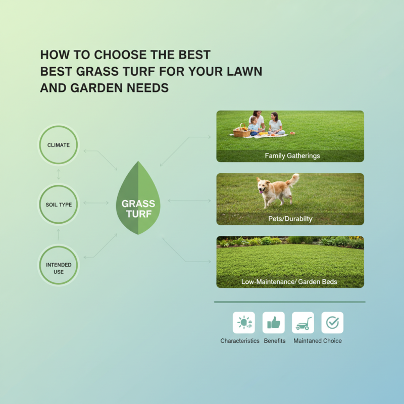 How to Choose the Best Grass Turf for Your Lawn and Garden Needs