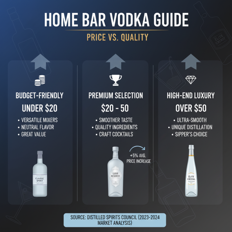 How to Choose the Perfect Vodka Bottle for Your Home Bar