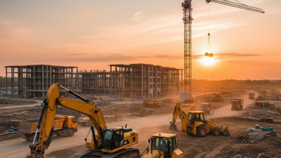 Top Heavy Equipment Types for Construction and Their Key Features