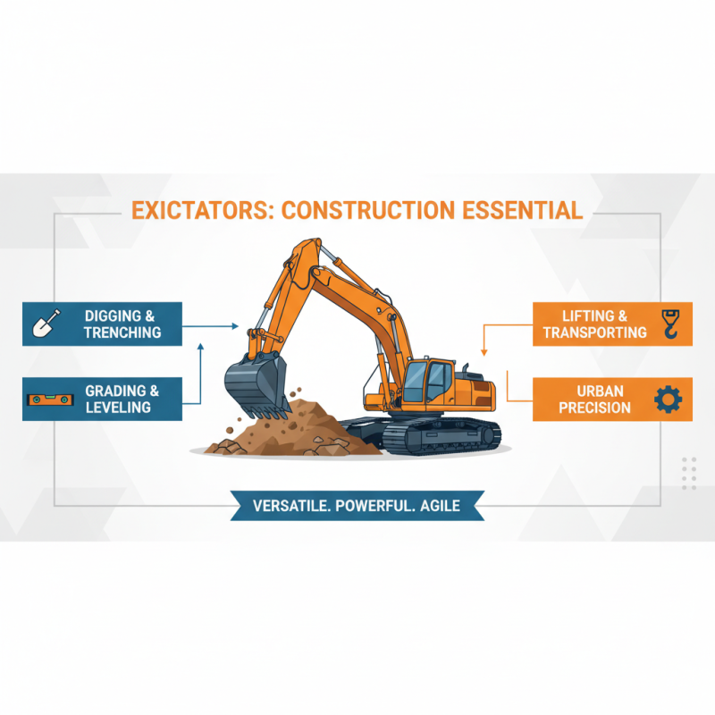 Top Heavy Equipment Types for Construction and Their Key Features