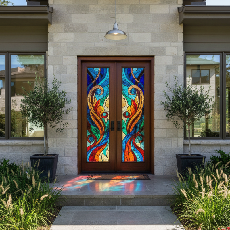 Top 2025 Trends: Stunning Stained Glass Front Door Designs You’ll Love
