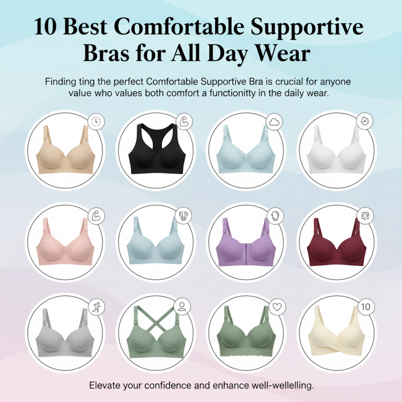 10 Best Comfortable Supportive Bras for All Day Wear
