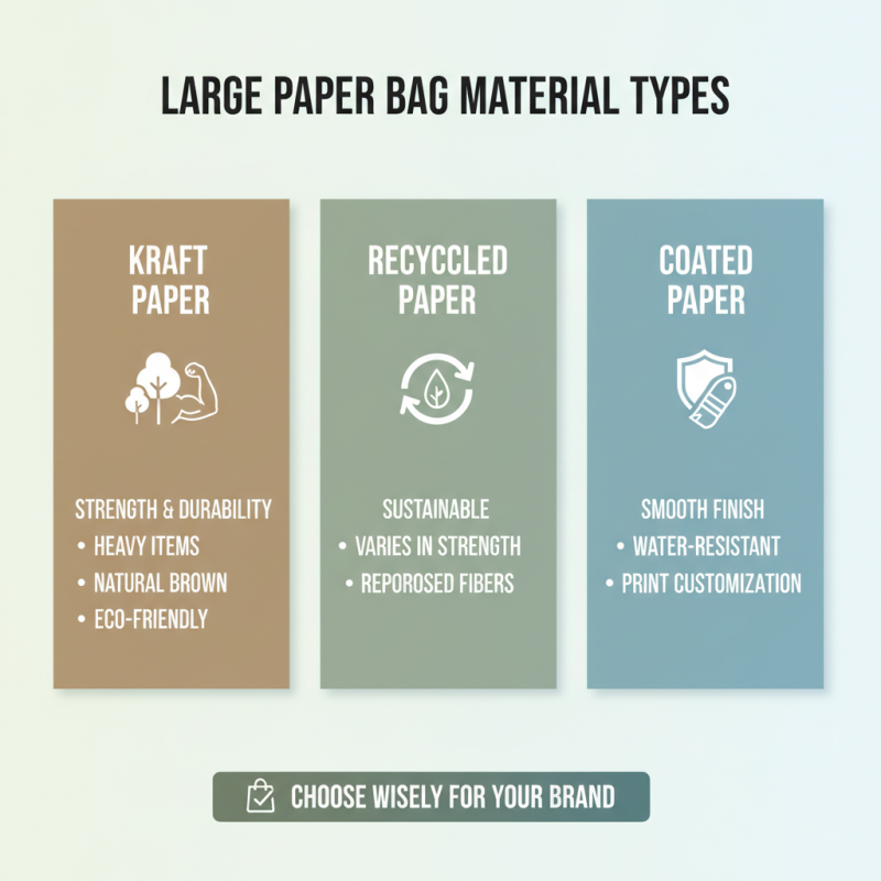 How to Choose the Best Large Paper Bags for Your Business Needs