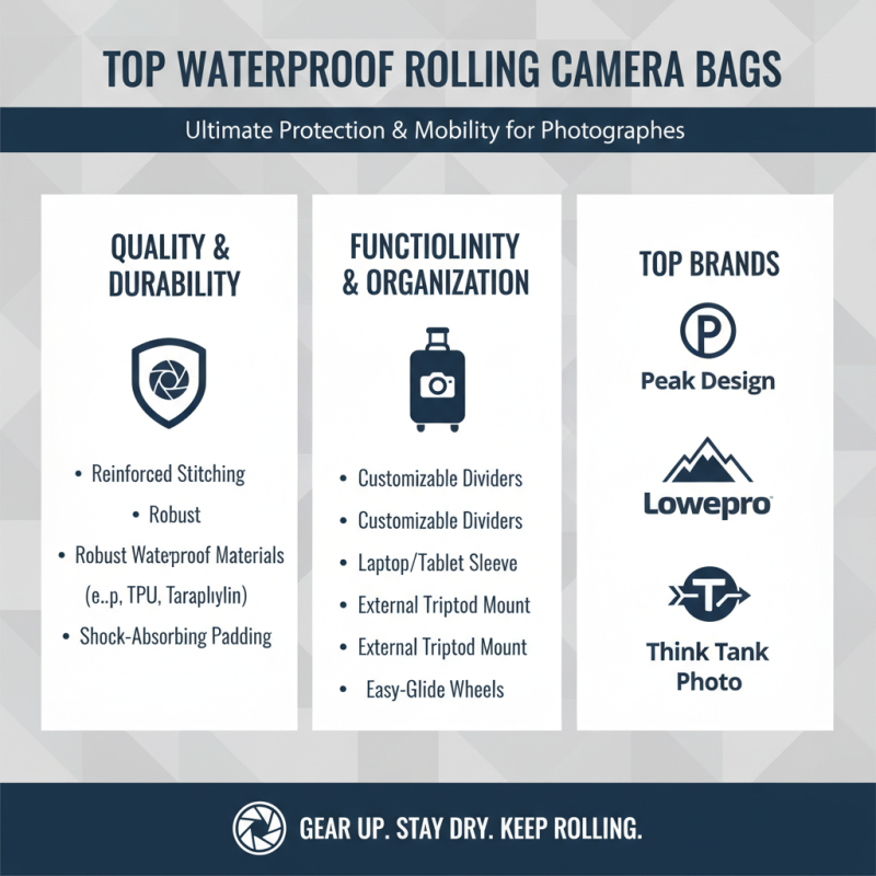 What is the Best Waterproof Rolling Camera Bag for Photographers