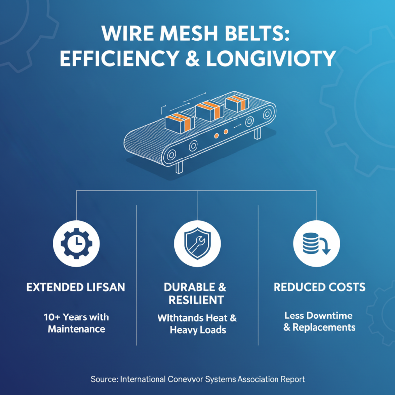 Why Choose Wire Mesh Belts for Enhanced Efficiency in Industrial Applications?