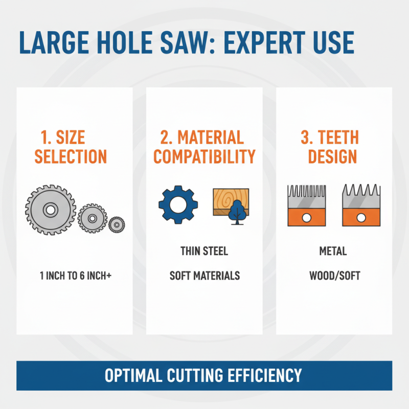 What is a Large Hole Saw and How to Choose the Right One for Your Projects
