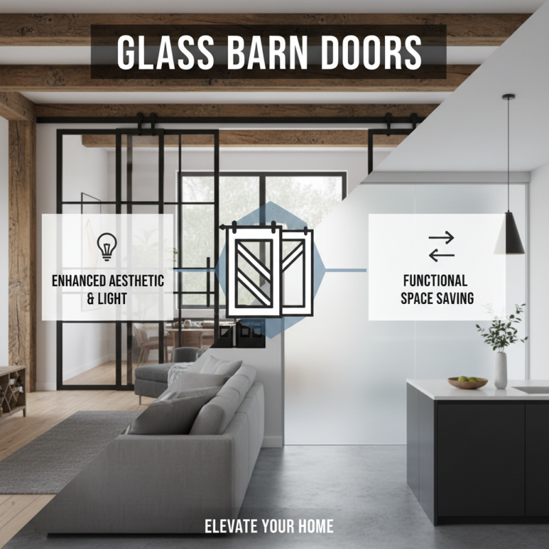 Why Choose Glass Barn Doors for Your Home Decor Style and Functionality