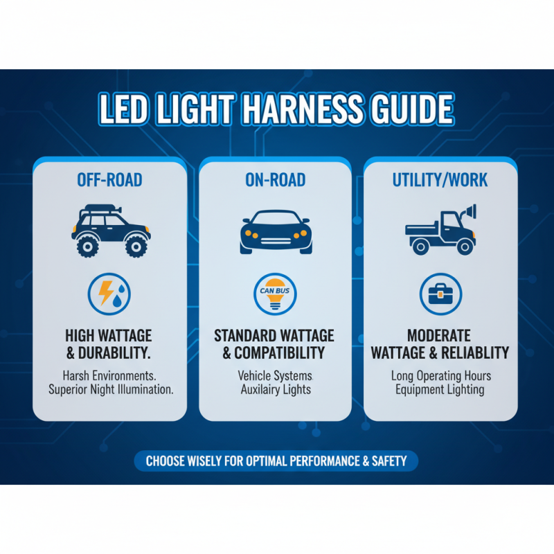 Top 10 Tips for Choosing the Best LED Light Harness for Your Needs