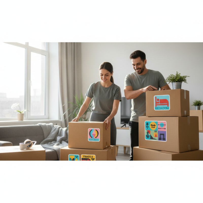 Best Moving Stickers for Boxes to Make Your Packing Easier