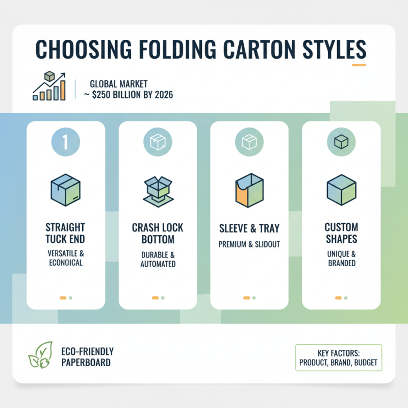 How to Choose the Right Folding Carton Styles for Your Packaging Needs