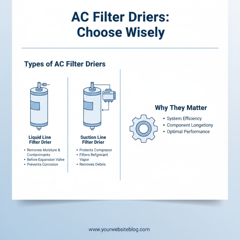 How to Choose the Right AC Filter Drier for Your Air Conditioning System