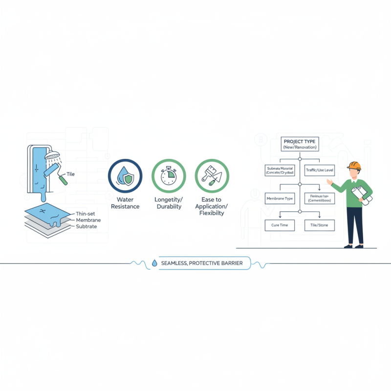How to Choose the Best Liquid Shower Membrane for Your Bathroom Projects