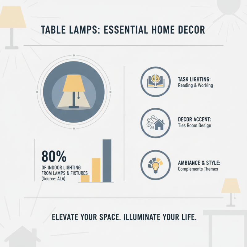 Top 10 Tips for Choosing the Perfect Table Lamp for Your Home