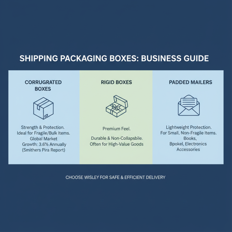 How to Choose the Best Shipping Packaging Boxes for Your Business Needs