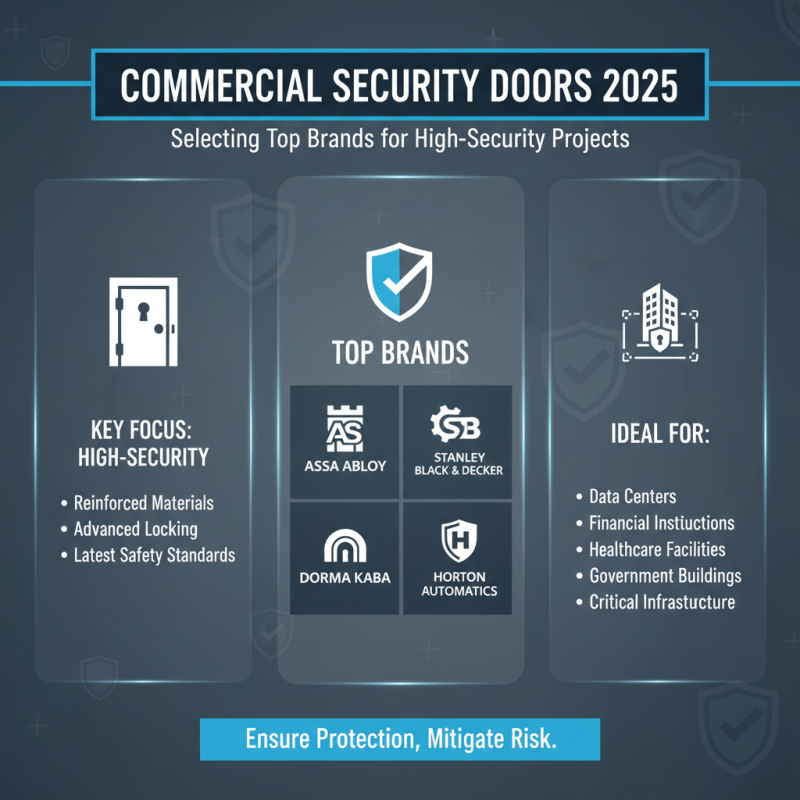 Top Commercial Door Suppliers to Consider for Your 2025 Projects