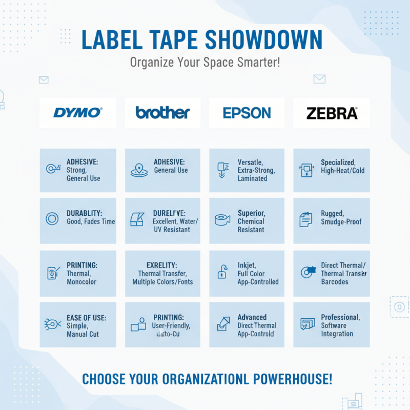 10 Best Label Tape Rolls for Organizing Your Space Efficiently