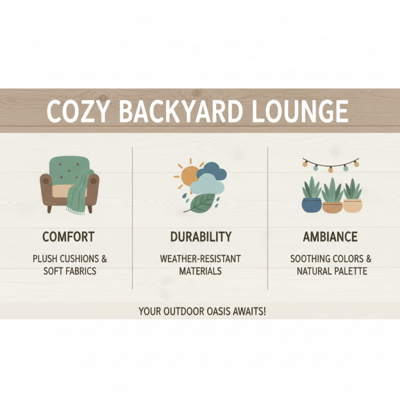 Top 10 Backyard Furniture Ideas to Transform Your Outdoor Space