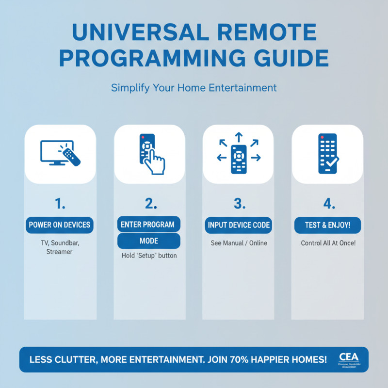 Top Universal Remote Control Tips for Simplifying Your Home Entertainment Experience