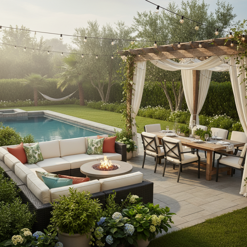 Top 10 Backyard Furniture Ideas to Transform Your Outdoor Space