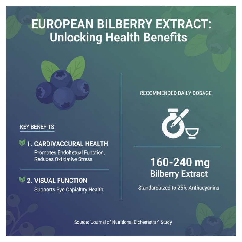 2025 Top Benefits of European Bilberry Extract for Health and Wellness