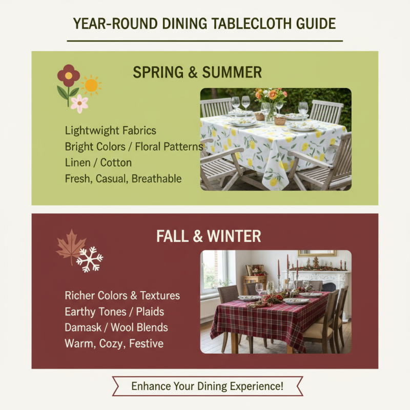 How to Choose the Perfect Dining Room Tablecloth for Every Occasion