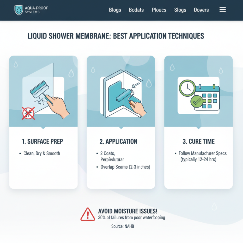 How to Choose the Best Liquid Shower Membrane for Your Bathroom Projects