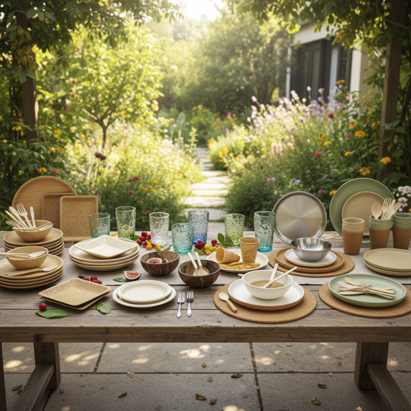 10 Best Eco Friendly Tableware Options for Sustainable Living