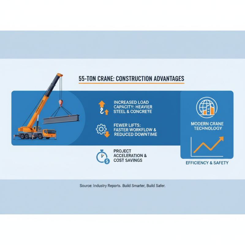 Top 5 Benefits of Using a 55 Ton Crane in Construction Projects 2025