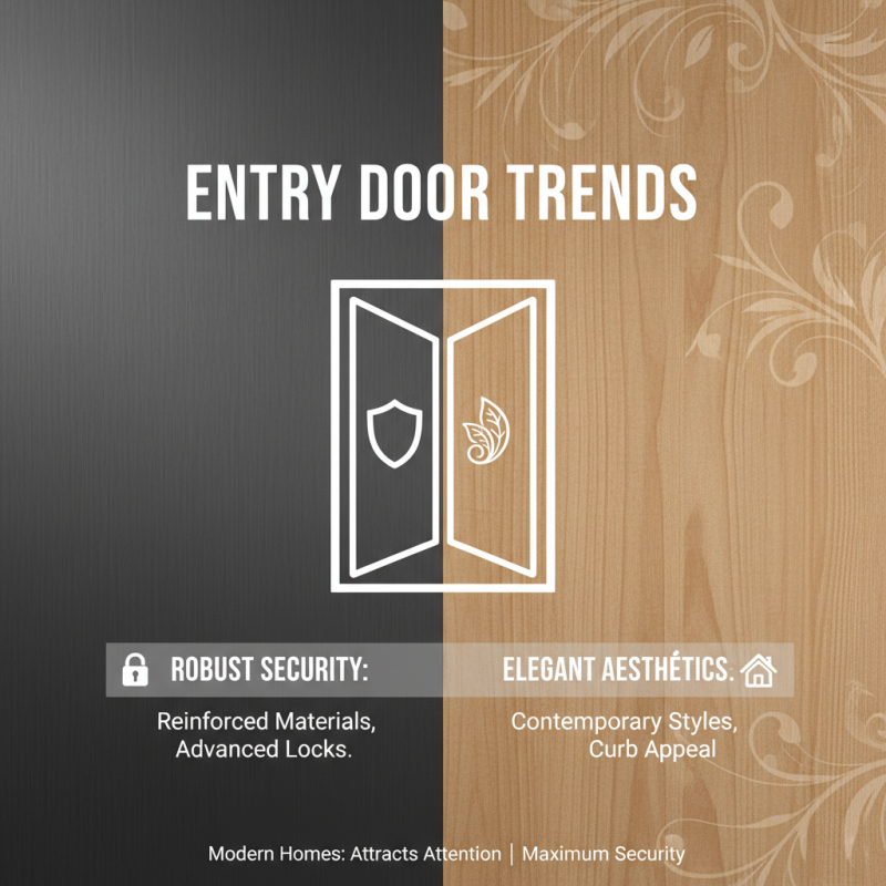 Best Entry Doors for Maximum Security and Curb Appeal
