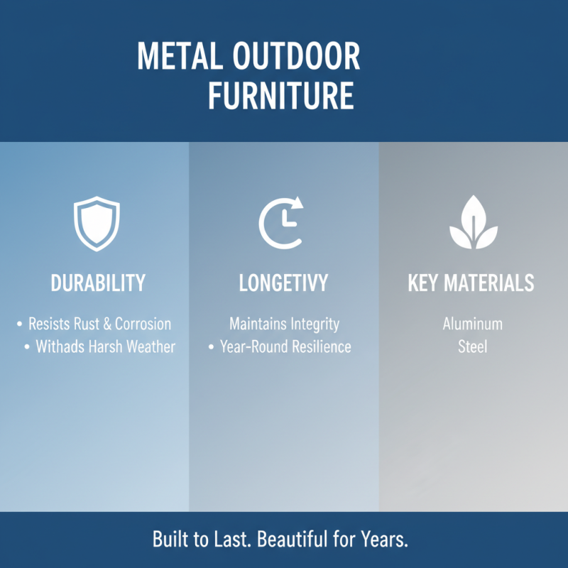 What is Metal Outdoor Furniture and Why You Should Choose It for Your Patio