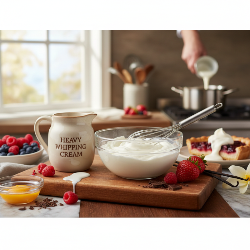 What is Heavy Whipping Cream and How to Use It in Recipes