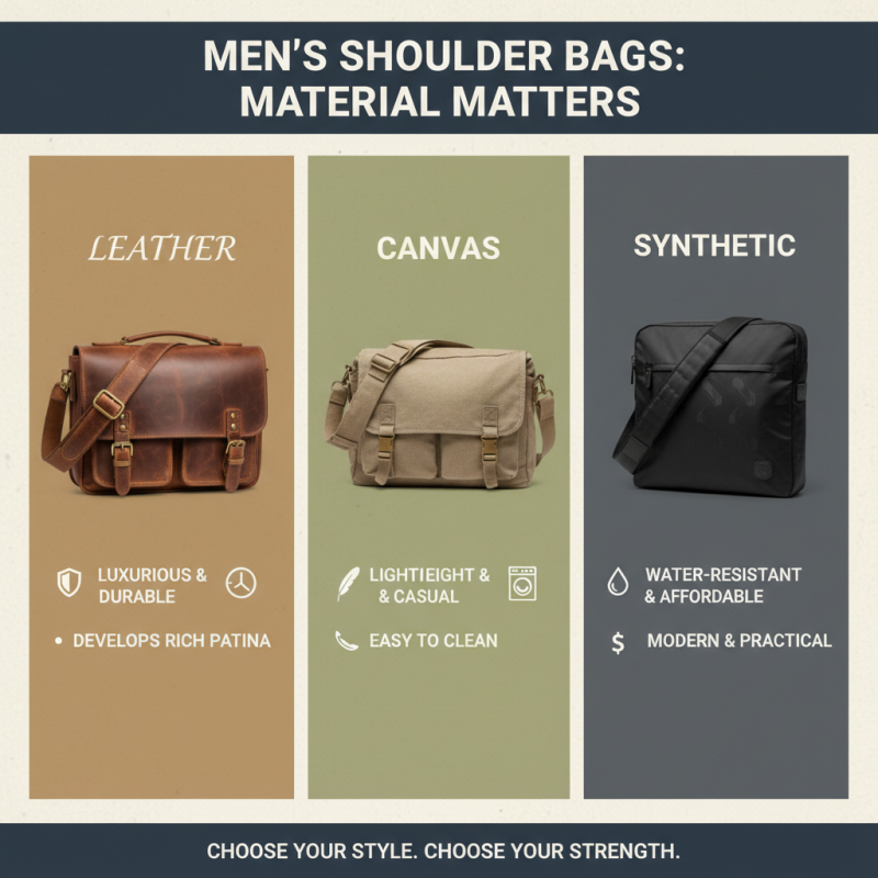 2025 Guide: How to Choose the Best Men's Shoulder Bags for Style and Function