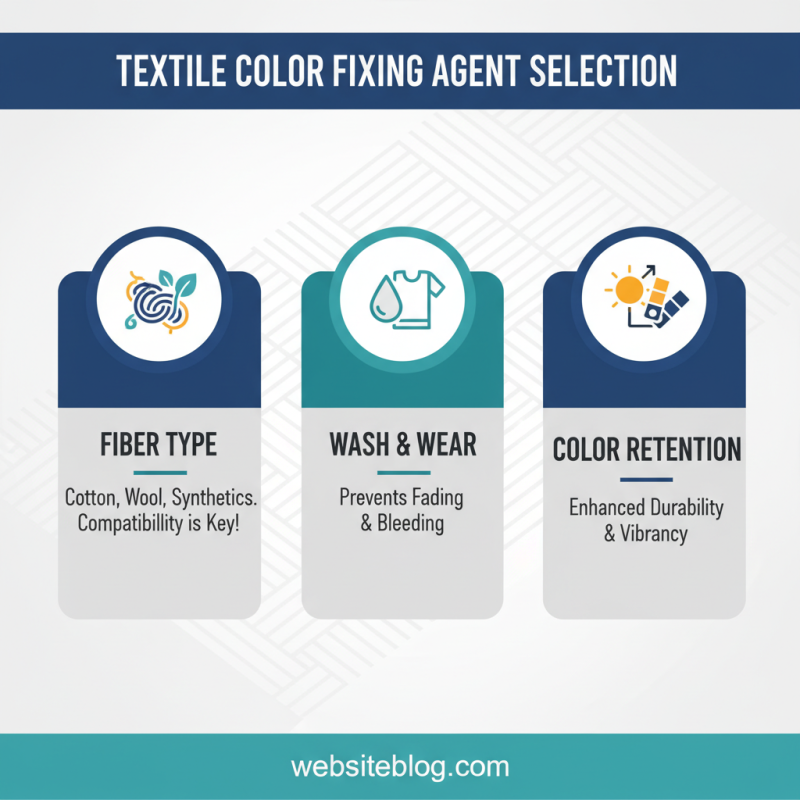 How to Choose the Right Color Fixing Agent for Your Textile Projects