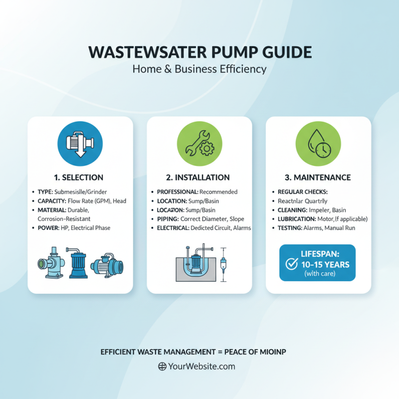 How to Choose the Right Waste Water Pump for Your Home or Business