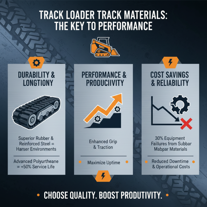 Why Choosing the Right Track Loader Tracks is Essential for Optimal Performance