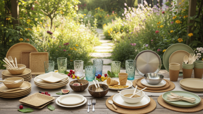 10 Best Eco Friendly Tableware Options for Sustainable Living