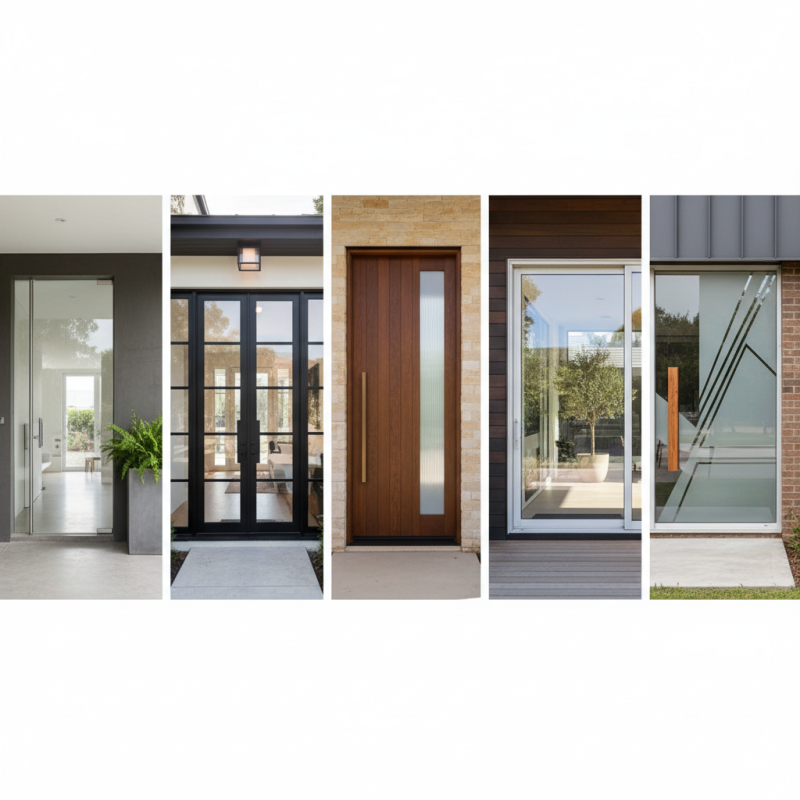 5 Best Glass Entry Doors for Modern Homes to Enhance Your Curb Appeal