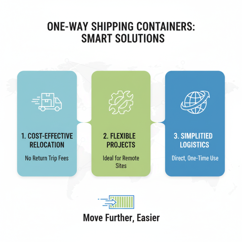 How to Use One Way Shipping Containers for Your Next Move or Project