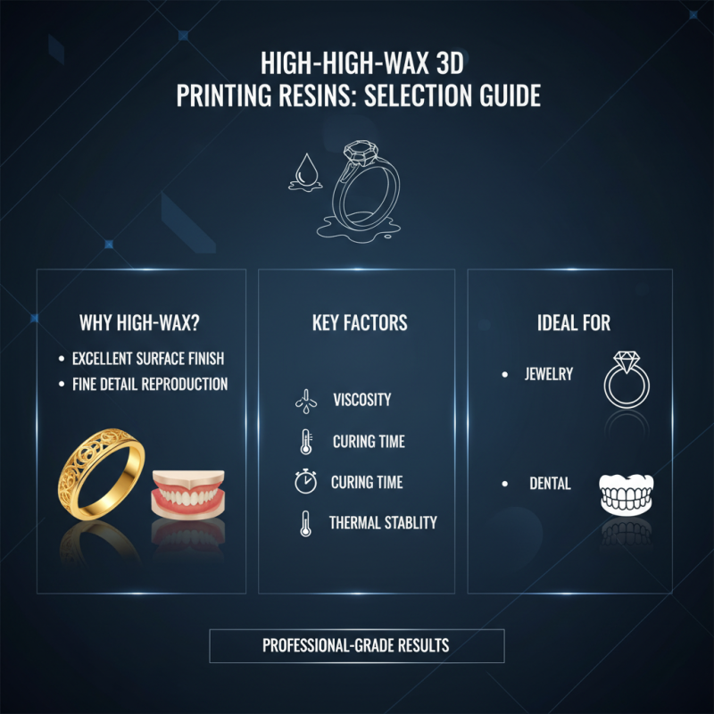 Best High Wax Resin for 3D Printers to Achieve Professional Quality Prints