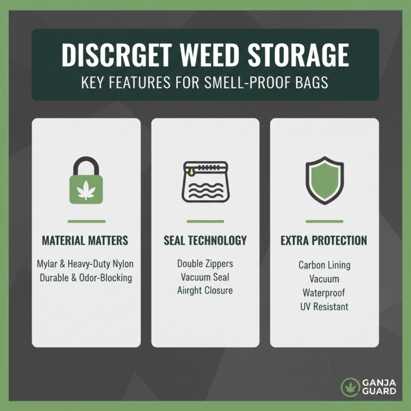 How to Choose the Best Smell Proof Weed Bags for Discreet Storage