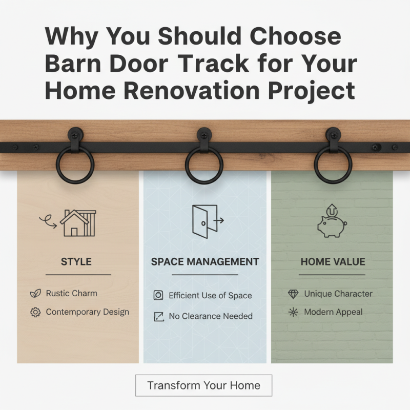 Why You Should Choose Barn Door Track for Your Home Renovation Project