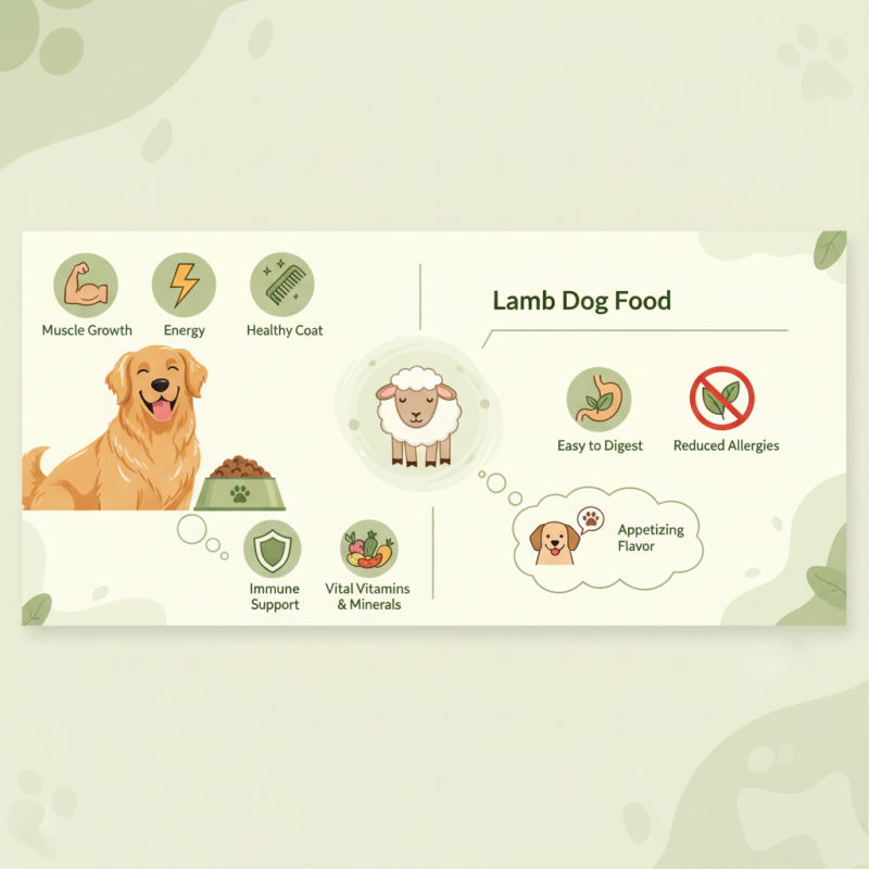 Why Choosing Lamb Dog Food is Beneficial for Your Pet's Health and Nutrition