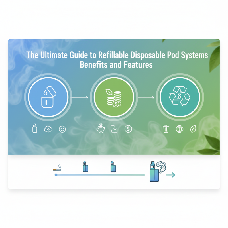 The Ultimate Guide to Refillable Disposable Pod Systems Benefits and Features