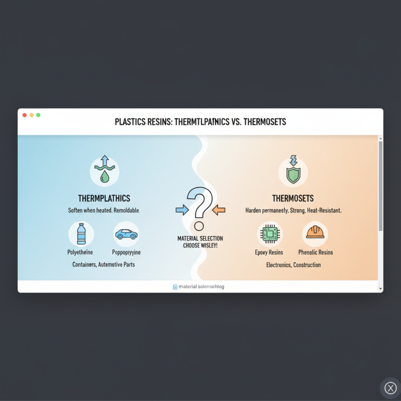 How to Choose the Right Plastic Resin for Your Project Needs