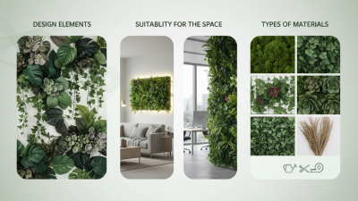 How to Create Beautiful Artificial Green Walls for Home and Office Decor