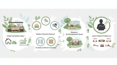 How to Choose the Best Garden Furniture for Your Outdoor Space