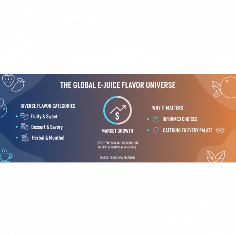 Top 10 Most Popular Drink Flavor E Juices for Vaping Enthusiasts