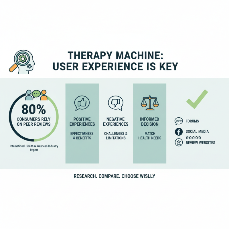 How to Choose the Best Therapy Machine for Your Health Needs