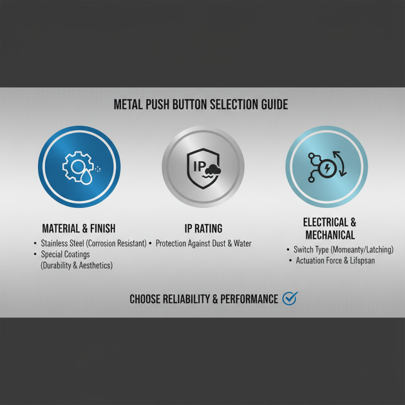 How to Choose the Right Metal Push Button for Your Project Needs