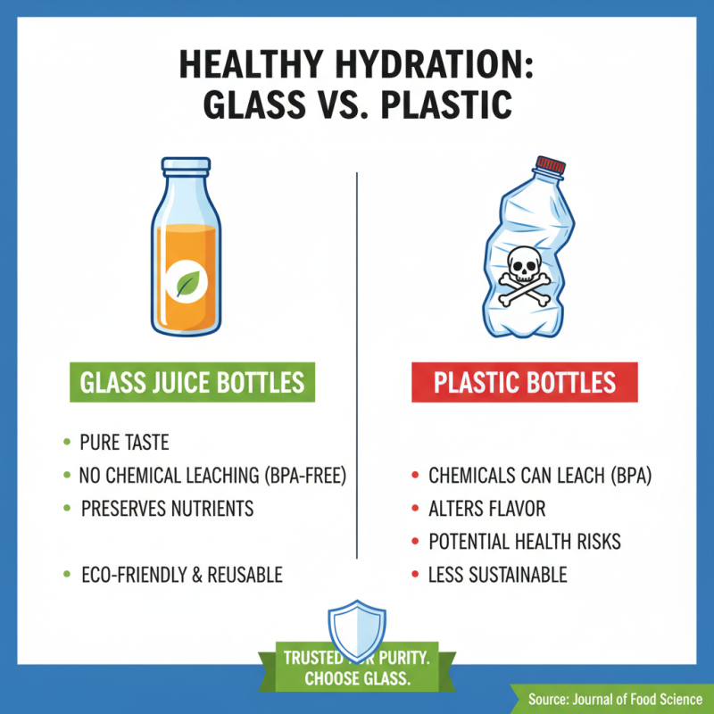 Why Choose Glass Juice Bottles for Your Healthy Beverage Needs?